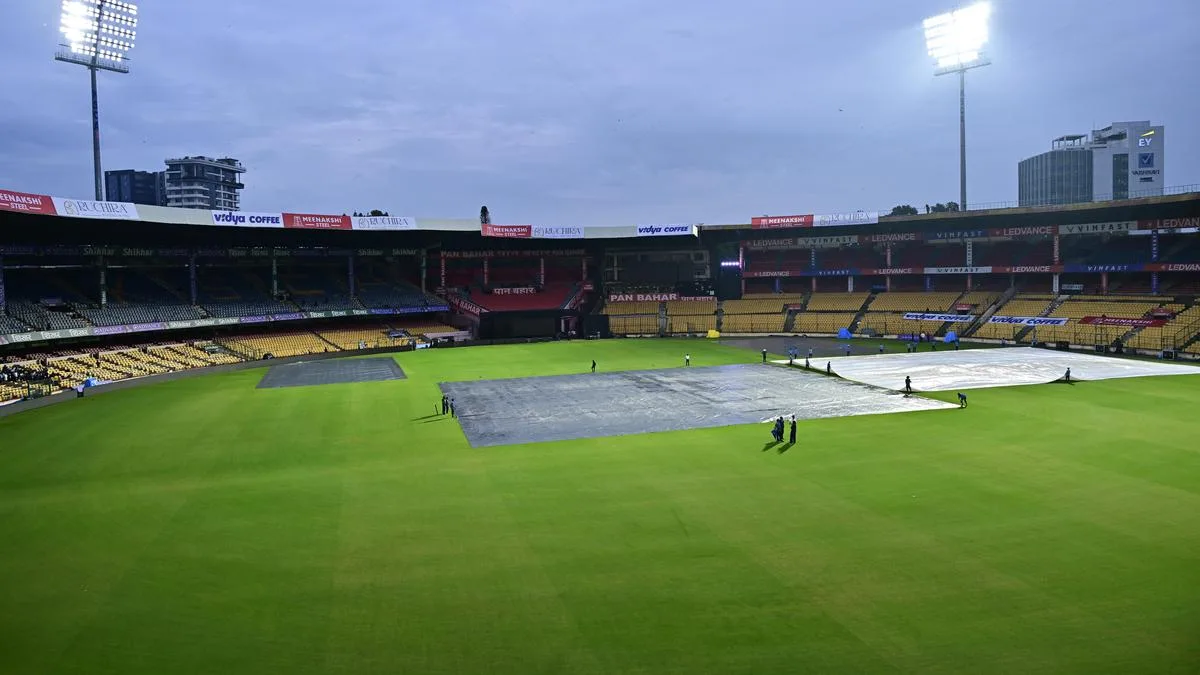 M. Chinnaswamy Stadium in Bengaluru, where India and West Indies are scheduled to play the fifth T20I on October 17, 2026.