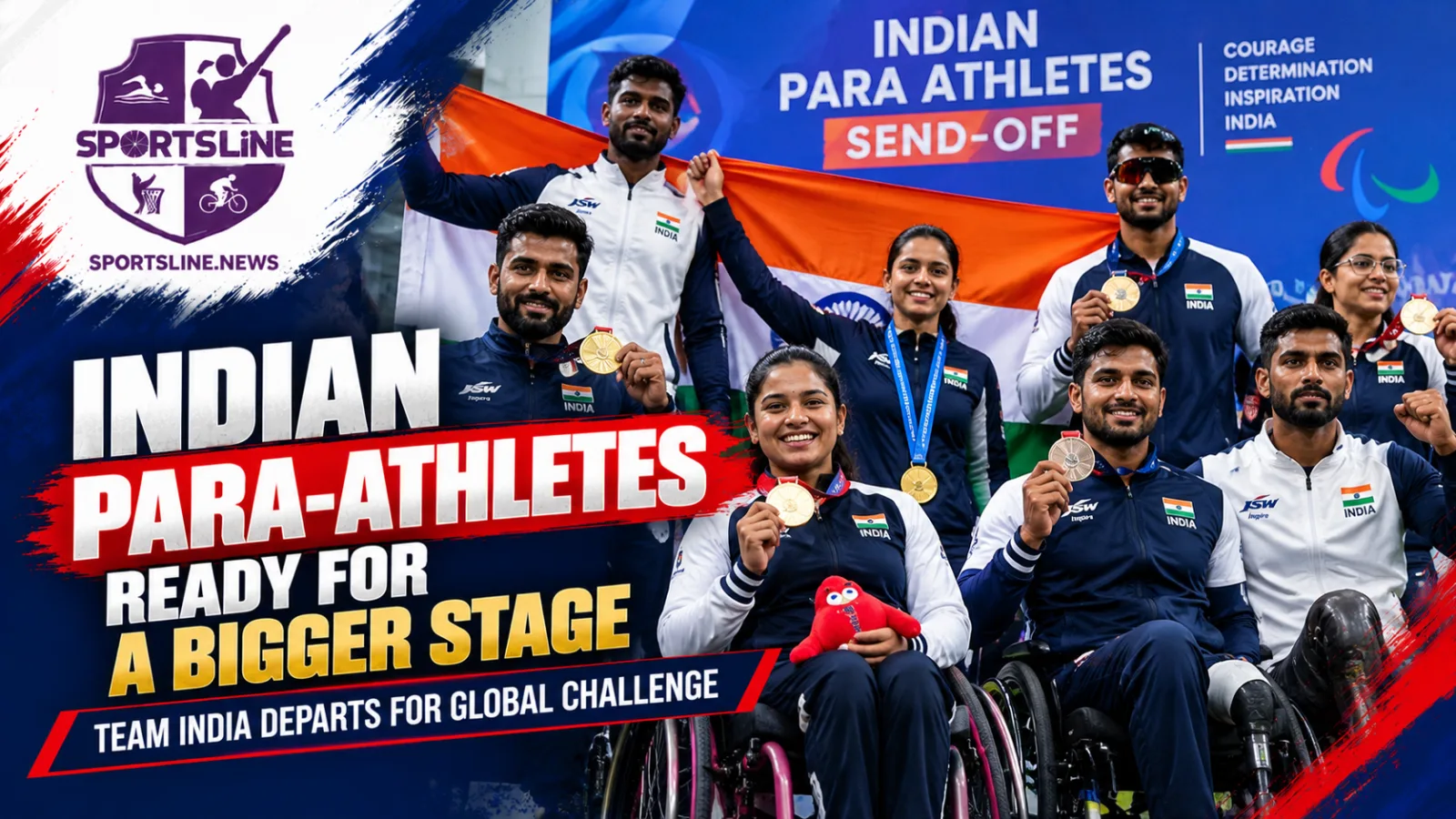 India has approved a 168-athlete contingent across 11 disciplines for the Aichi–Nagoya 2026 Asian Para Games.