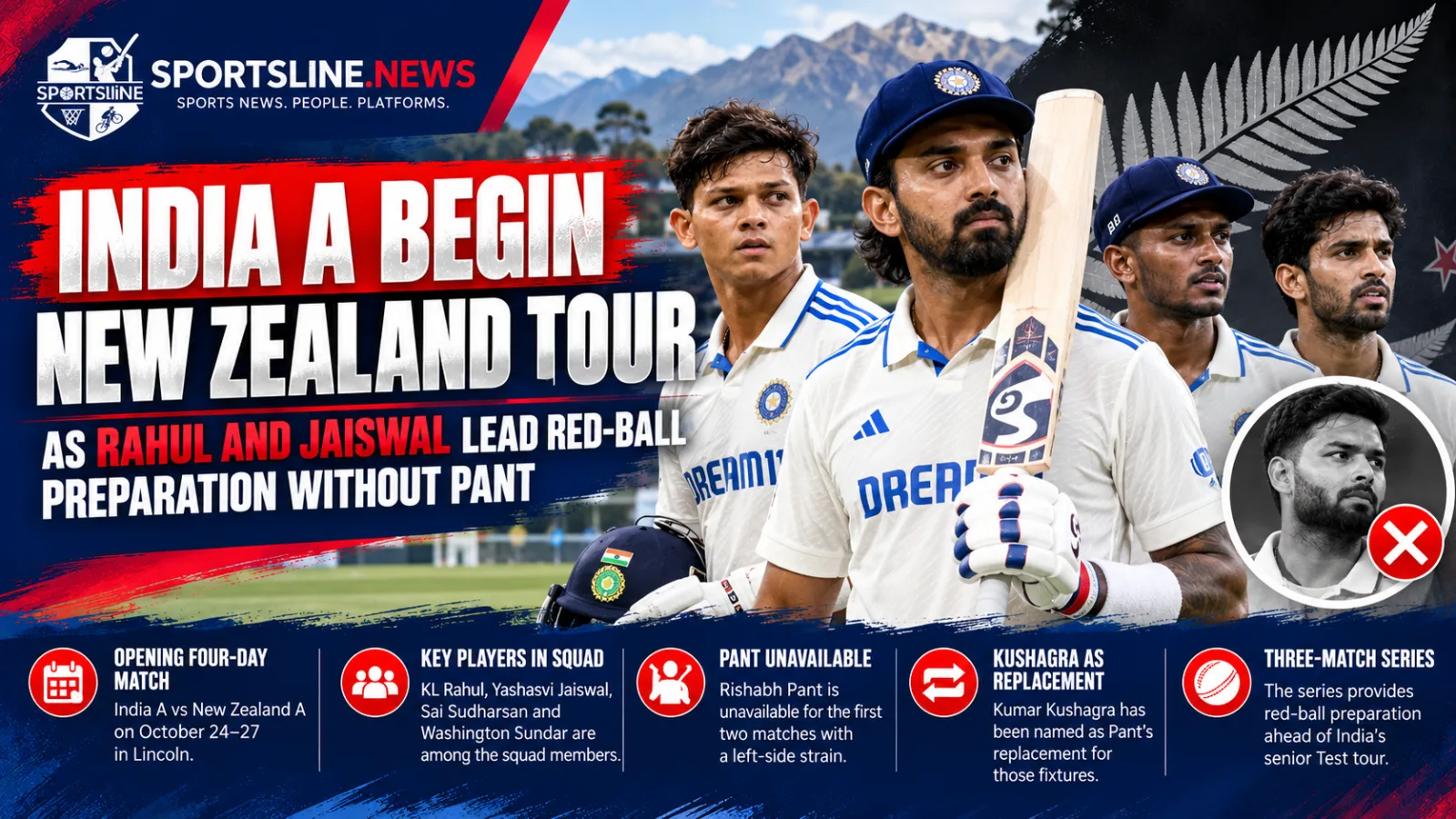 India A begin their four-day series against New Zealand A in Lincoln as part of preparations for the senior Test tour.