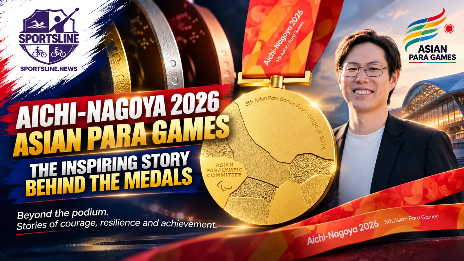 The medals at the Aichi-Nagoya 2026 Asian Para Games represent far more than sporting success. Designed to reflect the determination, perseverance and achievements of para-athletes, they tell a story of challenges overcome and diverse cultures united