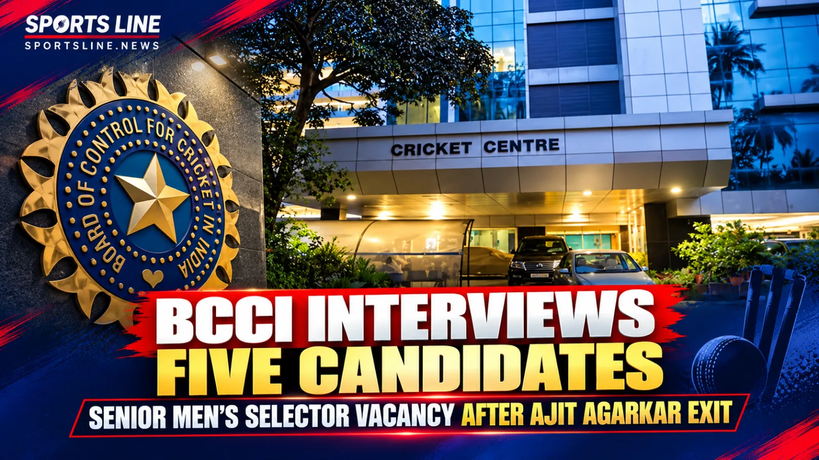 The BCCI is completing the process to fill the West Zone vacancy on India’s senior men’s selection committee following Ajit Agarkar’s exit.