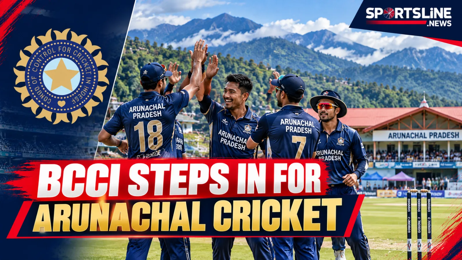 The BCCI has created an independent selection mechanism to help Arunachal Pradesh continue its domestic cricket season.