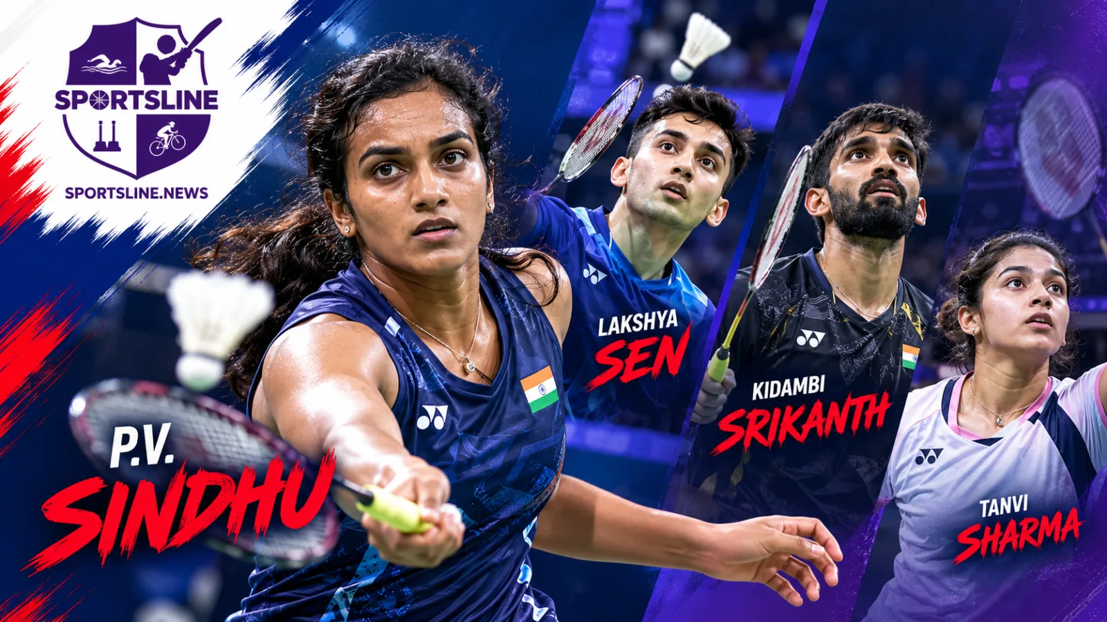 India’s campaign at the Denmark Open saw early exits for PV Sindhu and Lakshya Sen, while Kidambi Srikanth and Tanvi Sharma advanced.