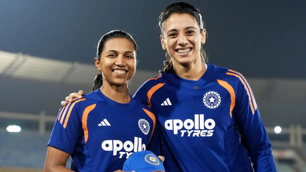 Niki Prasad made her India debut in the women’s T20I against Zimbabwe in Raipur. Photo credit: Needs verification.