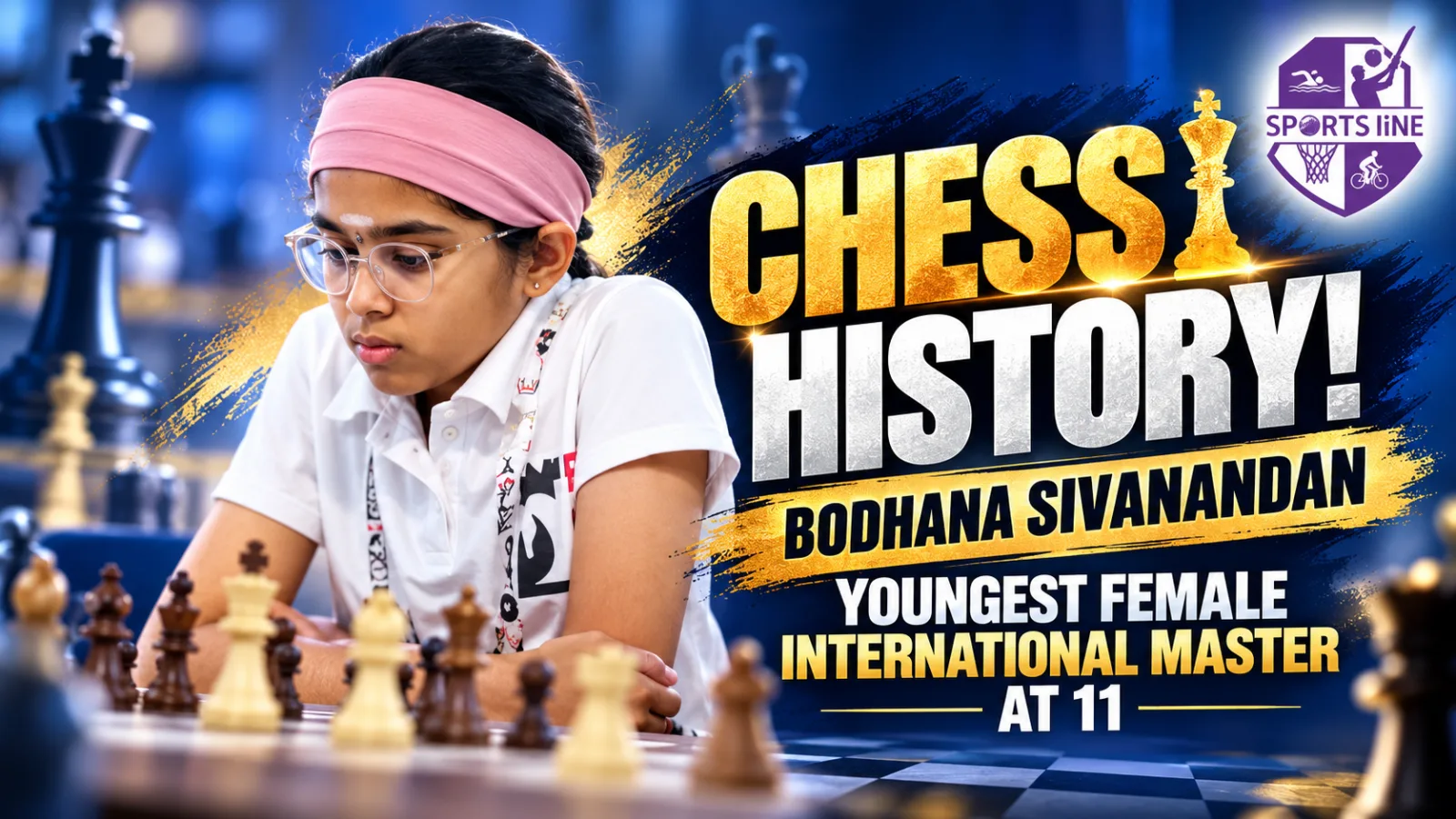 Bodhana Sivanandan, 11, has become the youngest female player to fulfil the requirements for the International Master title.