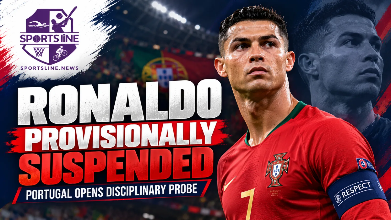 Cristiano Ronaldo faces disciplinary proceedings from the Portuguese Football Federation following his departure from Portugal's national-team camp in Copenhagen.